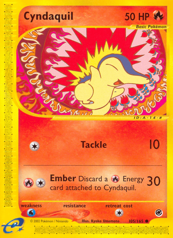 Cyndaquil — Expedition Base Set #105