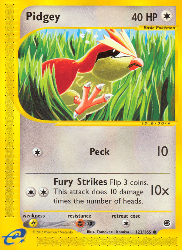 Pidgey — Expedition Base Set #123