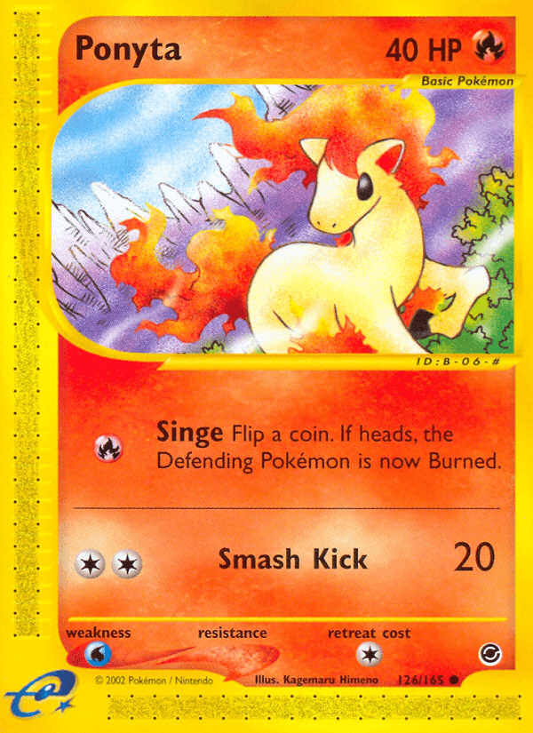 Ponyta — Expedition Base Set #126