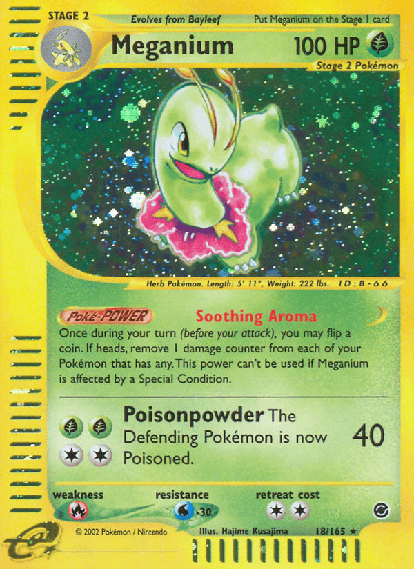 Meganium — Expedition Base Set #18