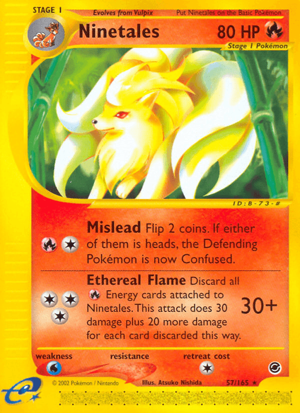 Ninetales — Expedition Base Set #57