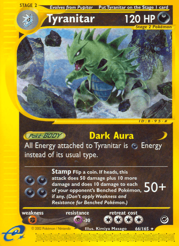 Tyranitar — Expedition Base Set #66