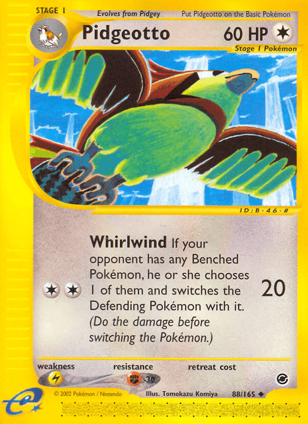 Pidgeotto — Expedition Base Set #88
