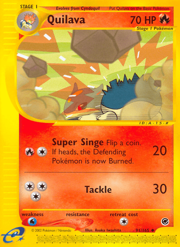 Quilava — Expedition Base Set #91