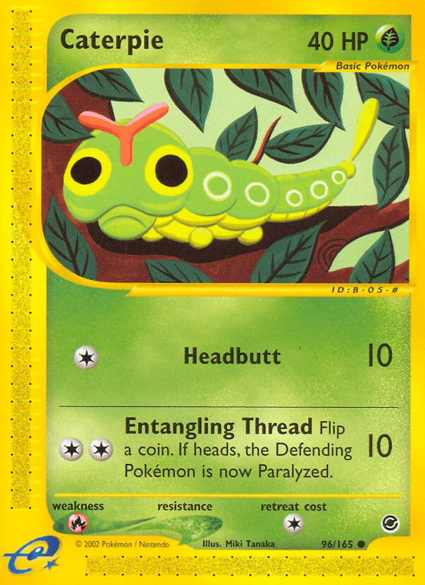 Caterpie — Expedition Base Set #96