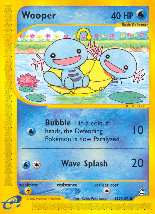 Wooper — Aquapolis #117