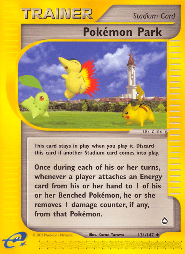 Pokémon Park — Aquapolis #131