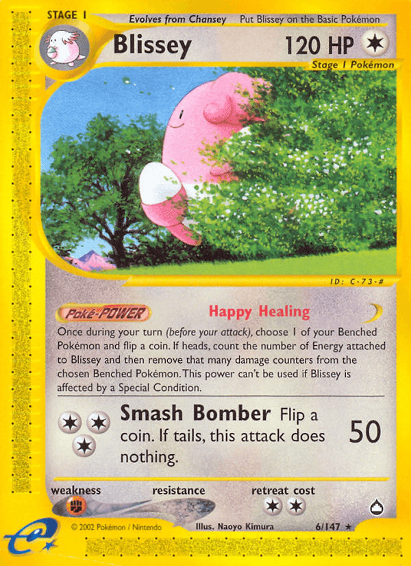 Blissey — Aquapolis #6