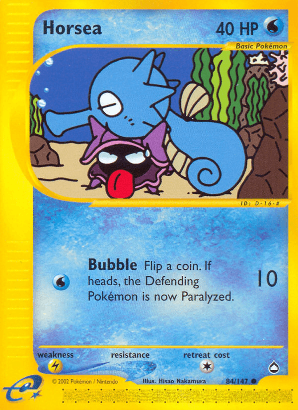 Horsea — Aquapolis #84