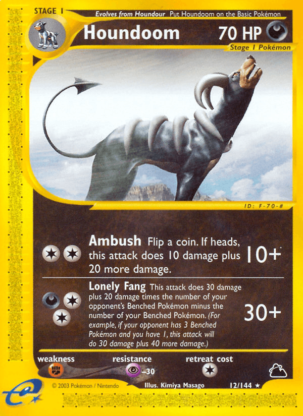 Houndoom — Skyridge #12