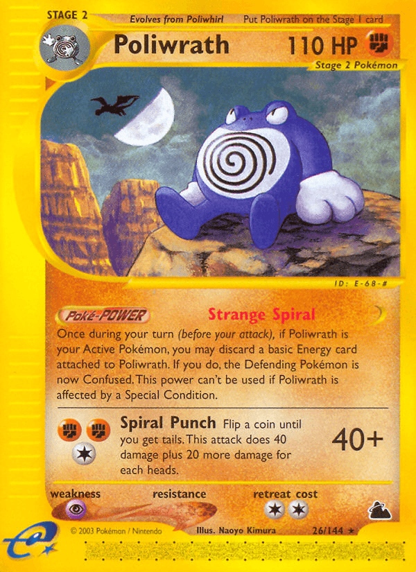 Poliwrath — Skyridge #26