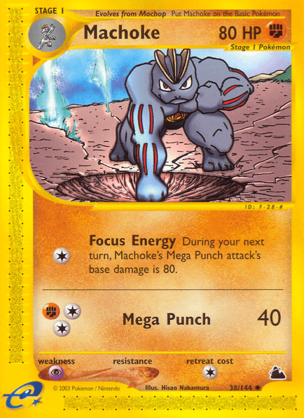 Machoke — Skyridge #38