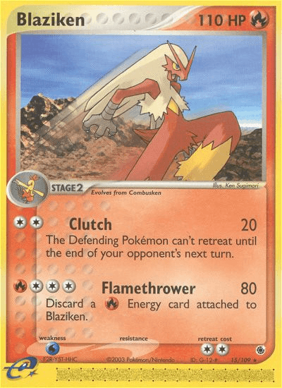 Blaziken — Ruby & Sapphire #15
