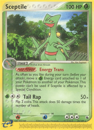 Sceptile — Ruby & Sapphire #20
