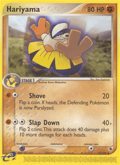 Hariyama — Ruby & Sapphire #33