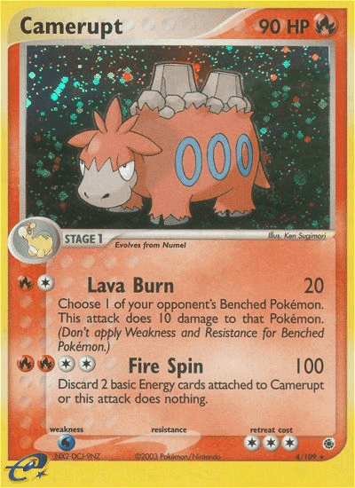 Camerupt — Ruby & Sapphire #4