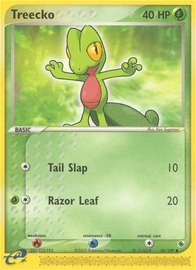 Treecko — Ruby & Sapphire #76