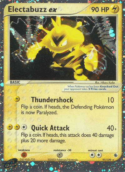 Electabuzz ex — Ruby & Sapphire #97