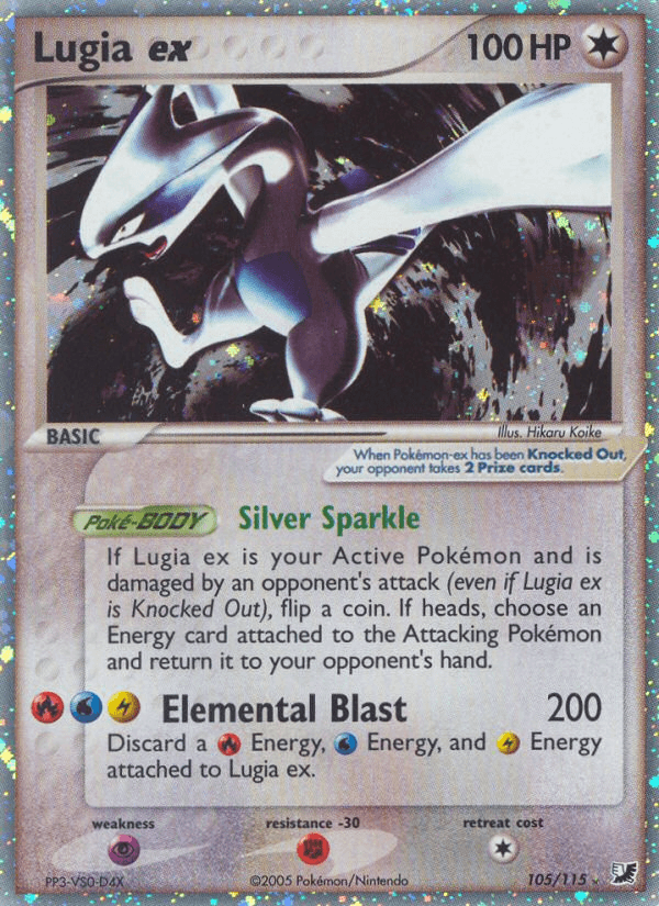 Lugia ex — Unseen Forces #105
