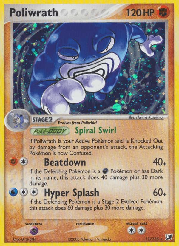 Poliwrath — Unseen Forces #11