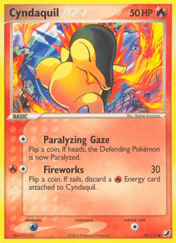 Cyndaquil — Unseen Forces #54