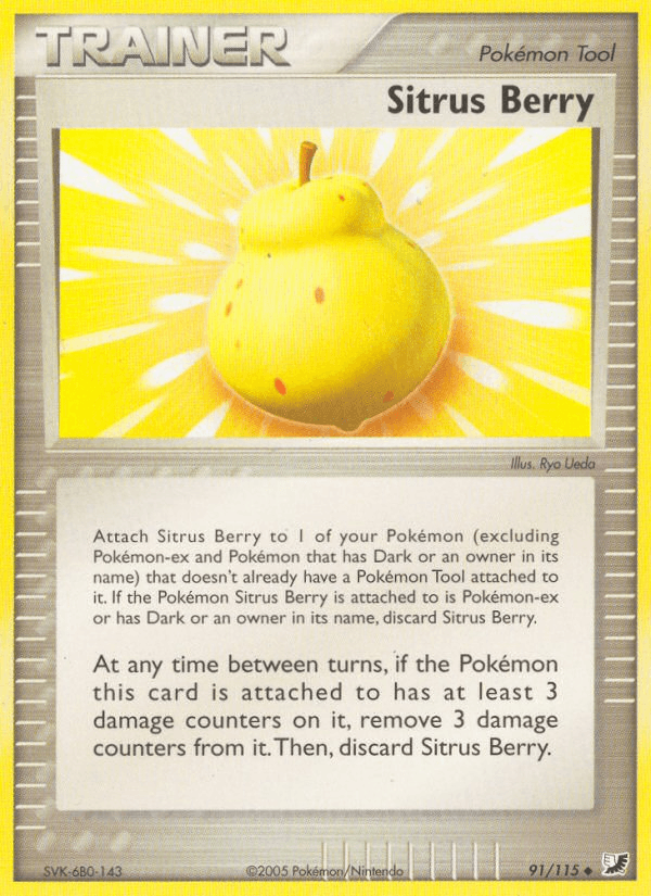 Sitrus Berry — Unseen Forces #91