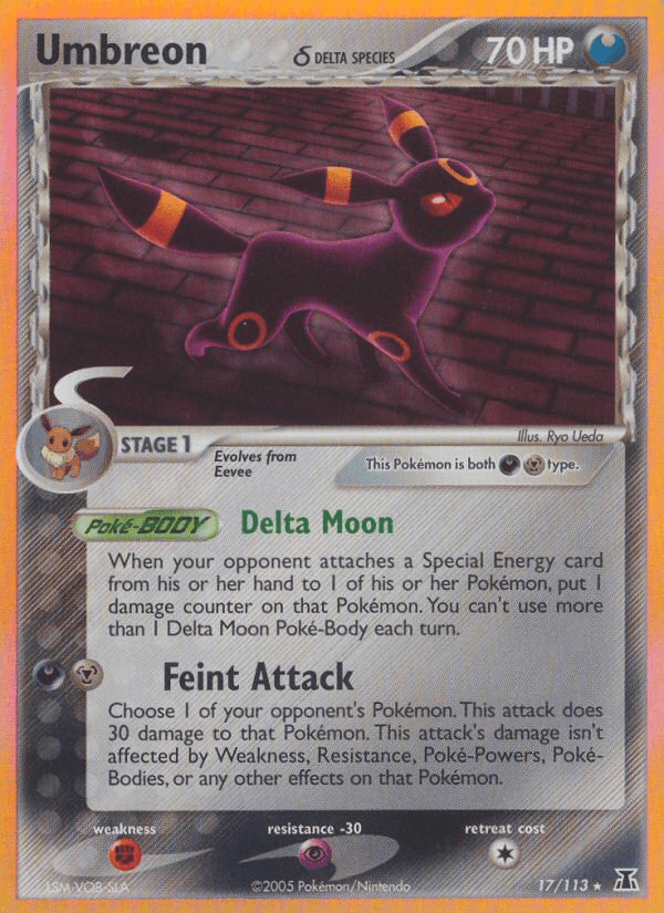 Umbreon δ — Delta Species #17