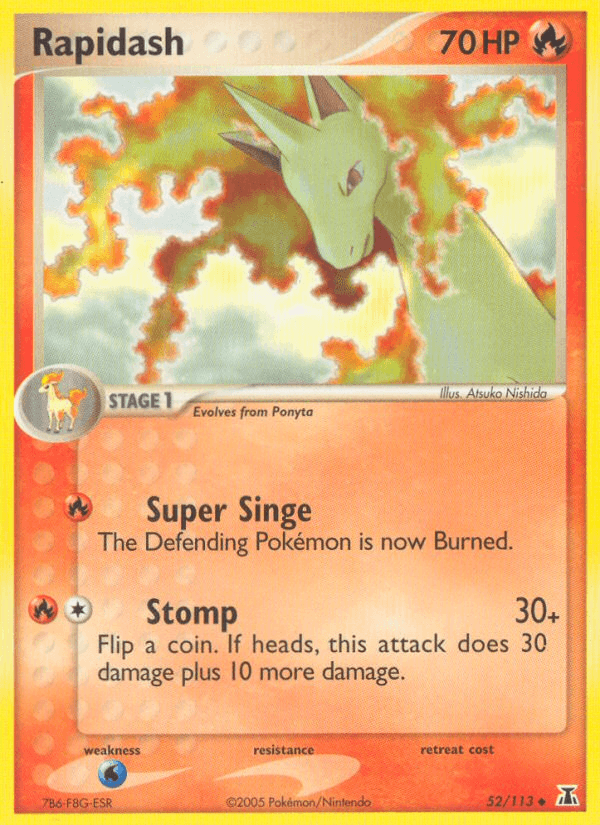 Rapidash — Delta Species #52