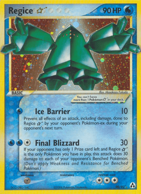 Regice ★ — Legend Maker #90