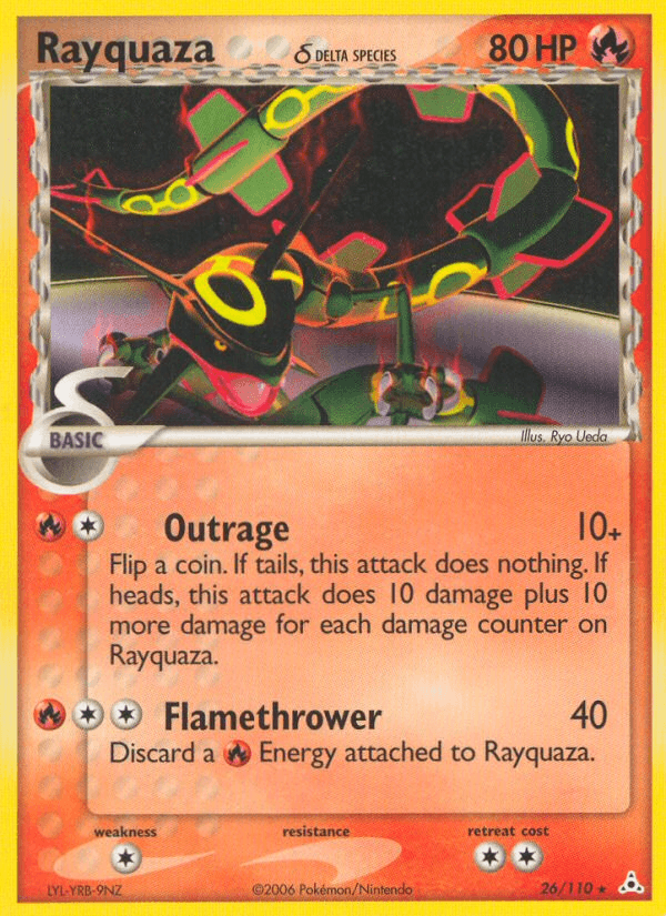 Rayquaza δ — Holon Phantoms #26