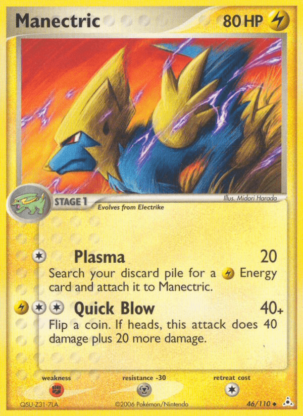 Manectric — Holon Phantoms #46