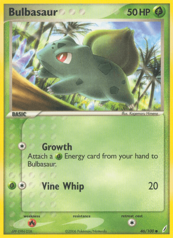 Bulbasaur — Crystal Guardians #46