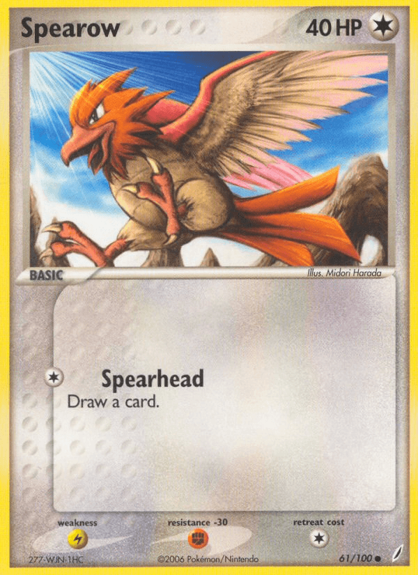 Spearow — Crystal Guardians #61
