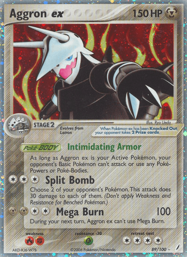 Aggron ex — Crystal Guardians #89