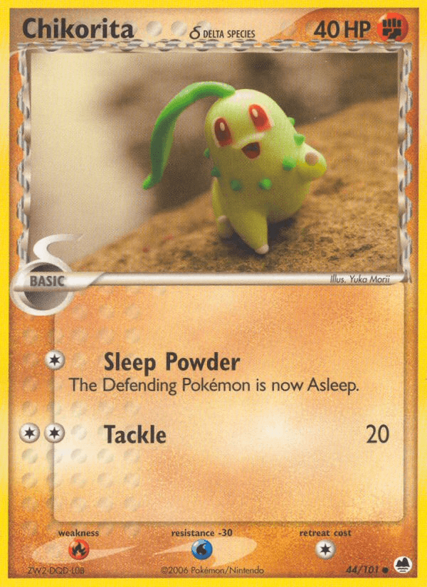 Chikorita δ — Dragon Frontiers #44
