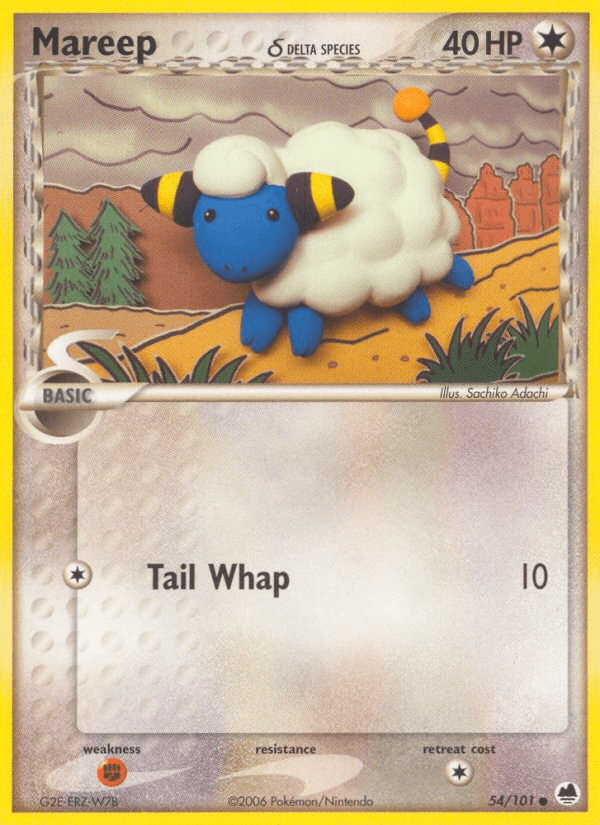 Mareep δ — Dragon Frontiers #54