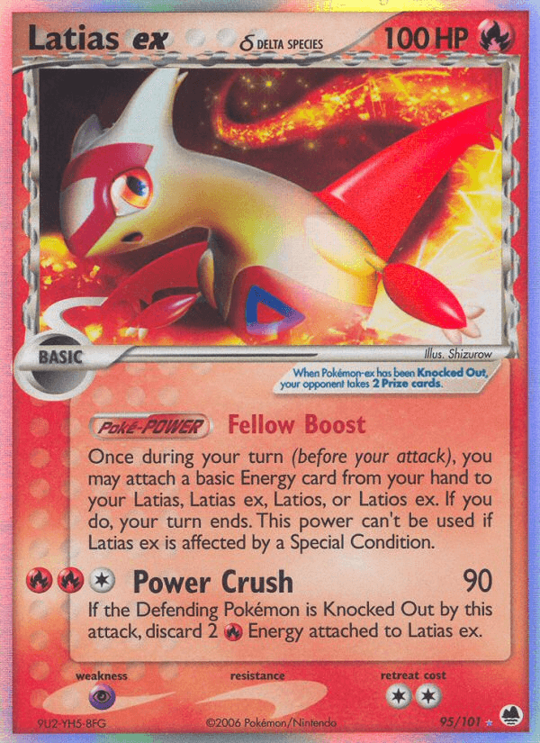 Latias ex δ — Dragon Frontiers #95