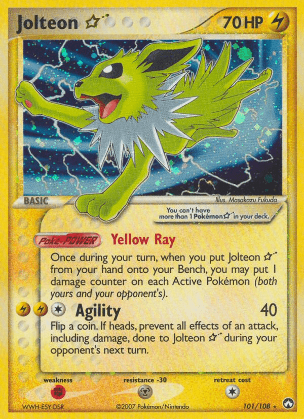 Jolteon ★ — Power Keepers #101