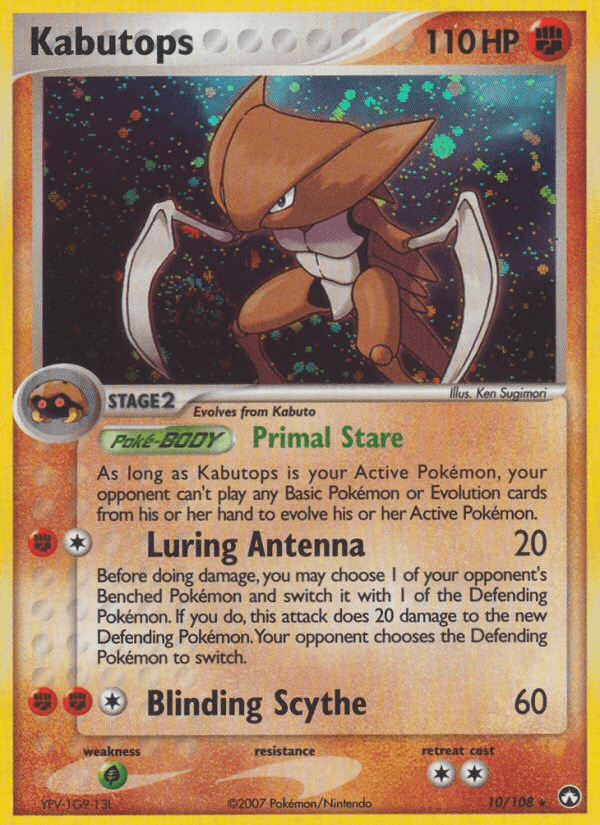 Kabutops — Power Keepers #10