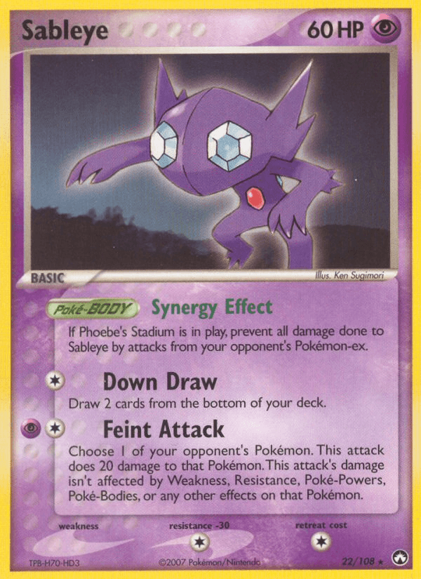 Sableye — Power Keepers #22