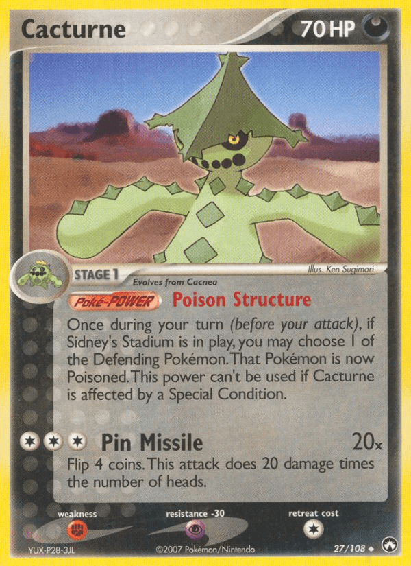 Cacturne — Power Keepers #27