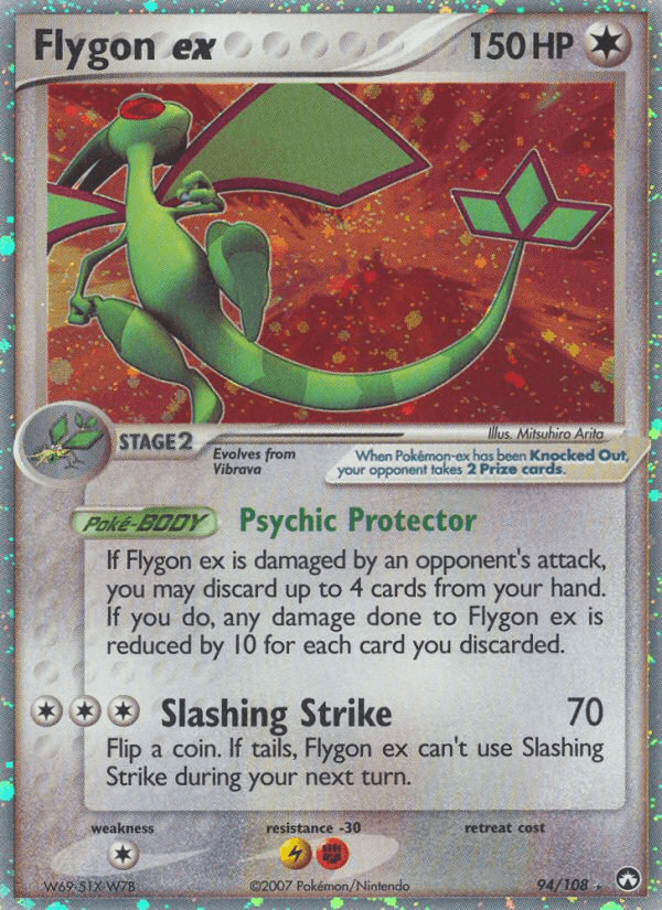 Flygon ex — Power Keepers #94