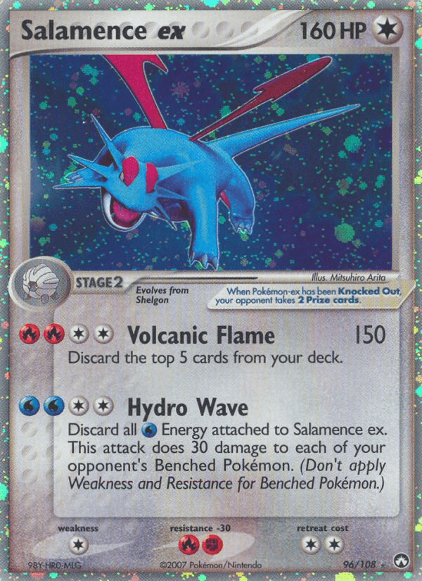 Salamence ex — Power Keepers #96