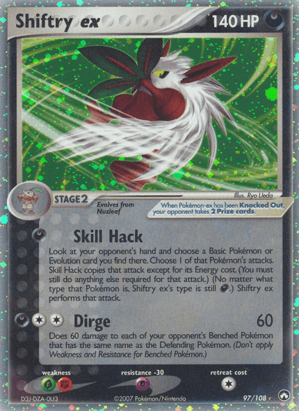 Shiftry ex — Power Keepers #97