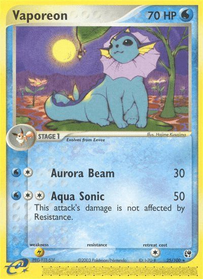 Vaporeon — Sandstorm #25