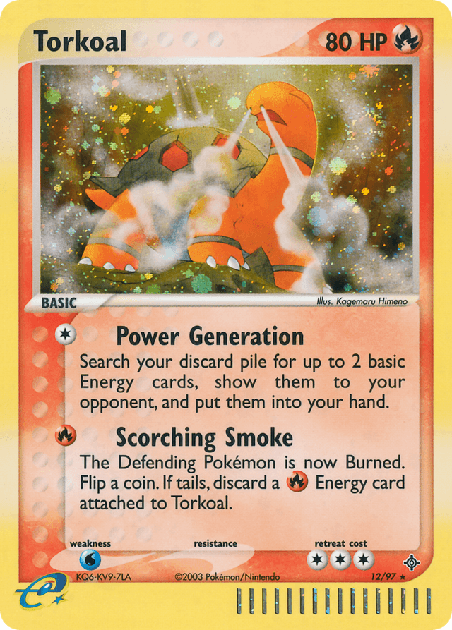 Torkoal — Dragon #12