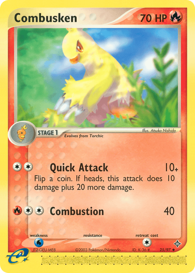 Combusken — Dragon #25