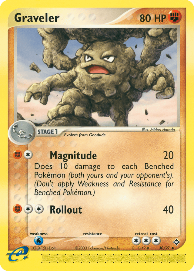 Graveler — Dragon #30