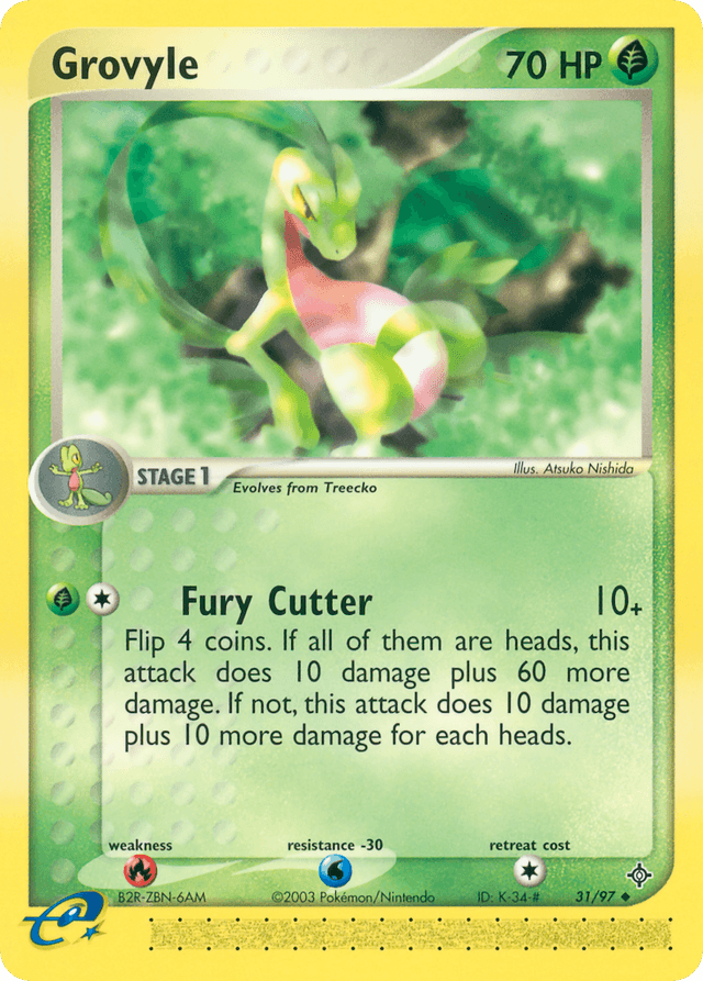 Grovyle — Dragon #31