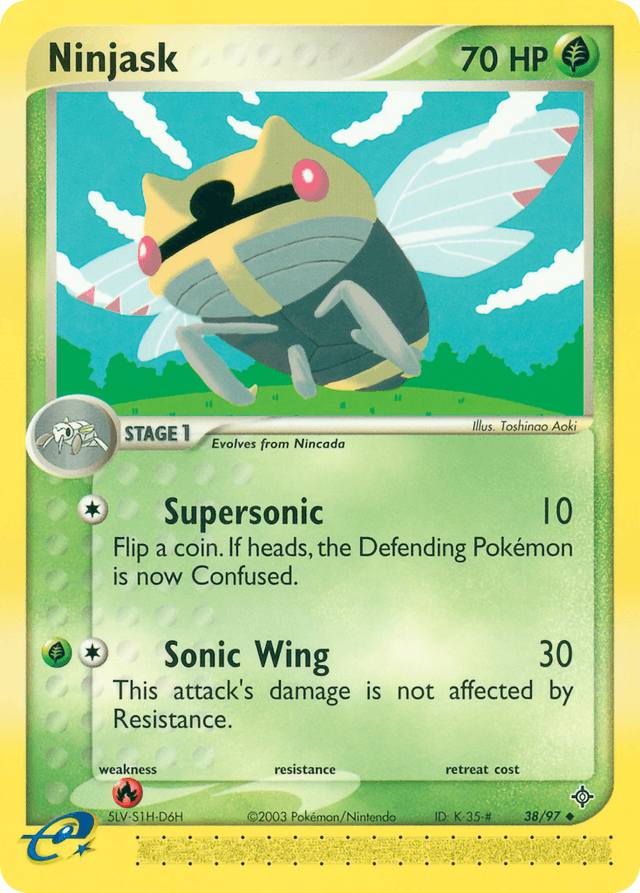 Ninjask — Dragon #38